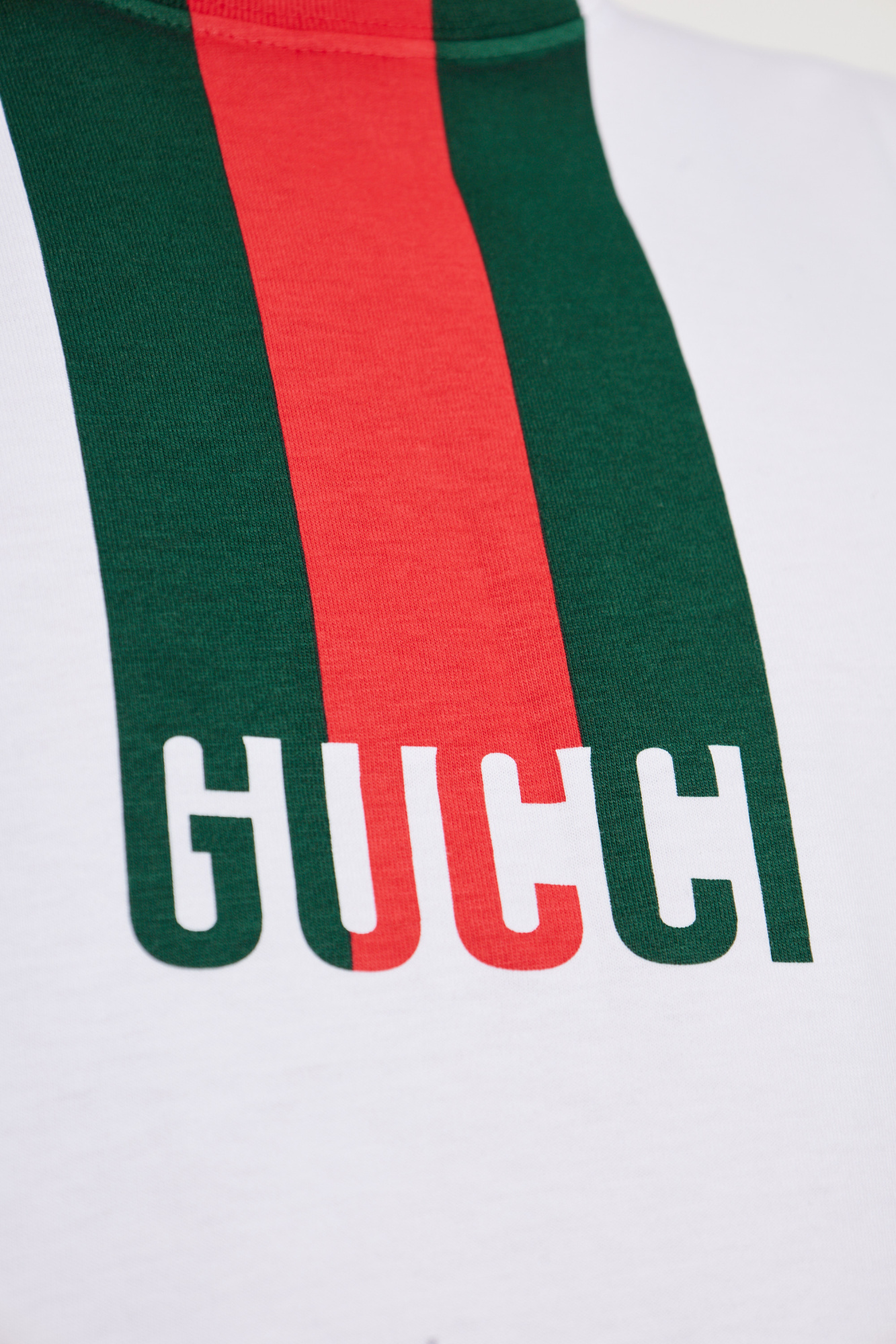 White T-shirt with logo Gucci - Vitkac AS
